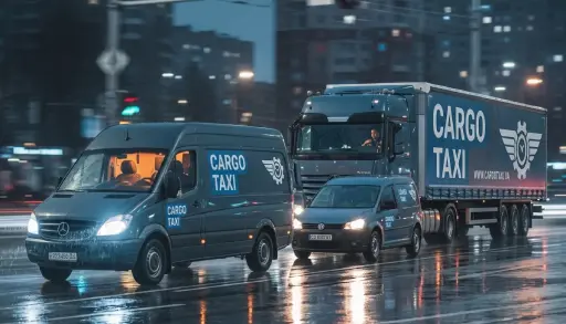 Вантажне таксі Київ недорого — автопарк компанії Cargo Taxi
